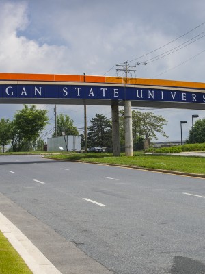 Morgan State University, Hillen Road Pedestrian Bridge