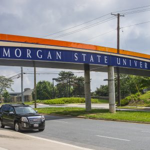Morgan State University, Hillen Road Pedestrian Bridge